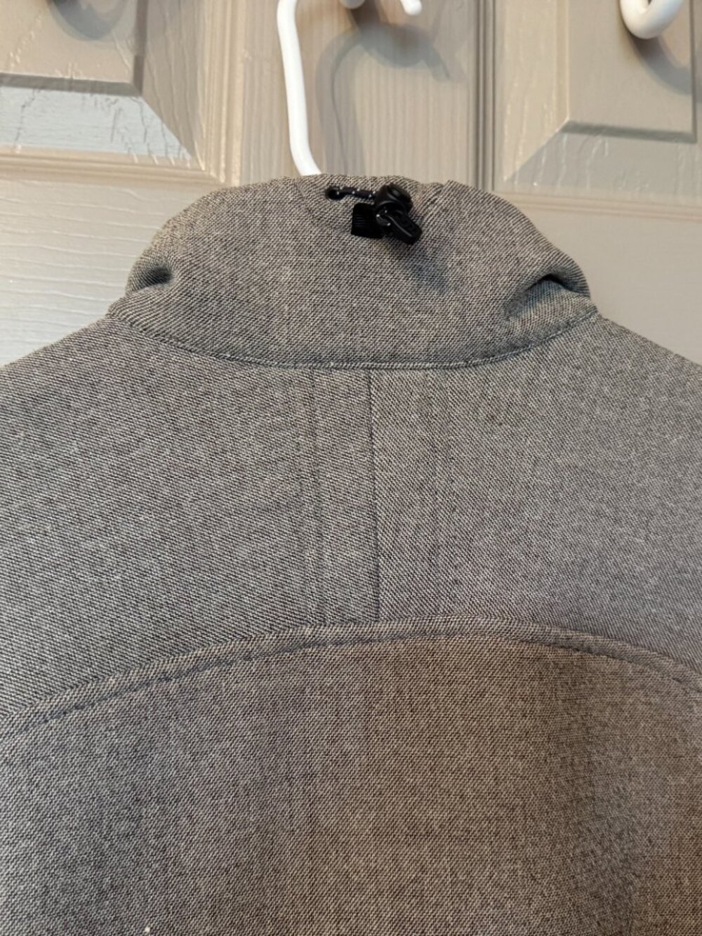 Mountain Hardwear Women's Small Gray Fleece Lined Softsell Jacket Full Zip - Picture 4 of 5